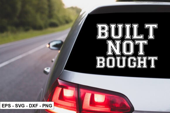 Car Sticker SVG Design