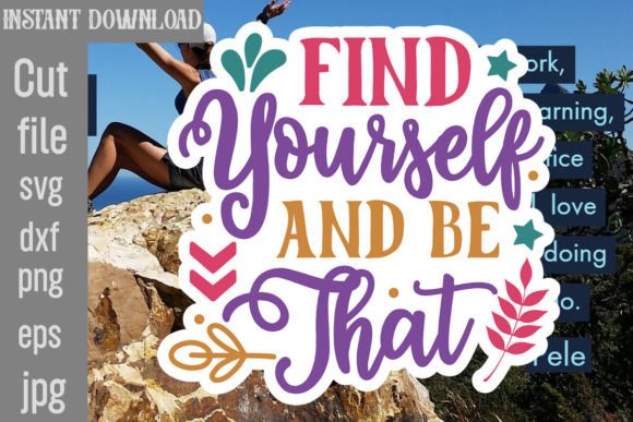 Review: Find Yourself and Be That SVG Cut File for Embroidery