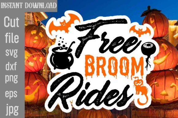 Review: Free Broom Rides Sticker SVG for Embroidery