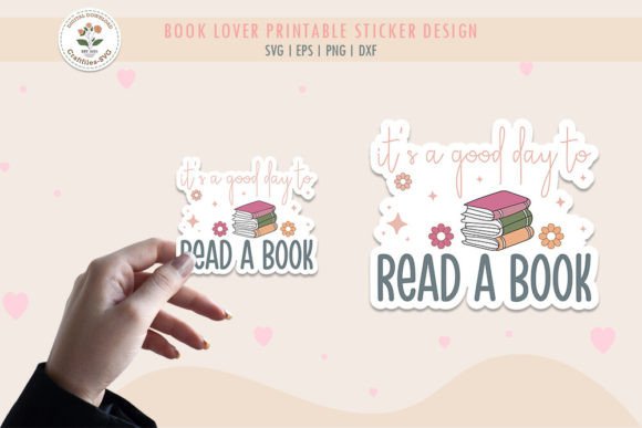 Review: It's a Good Day to Read a Book SVG for Embroidery