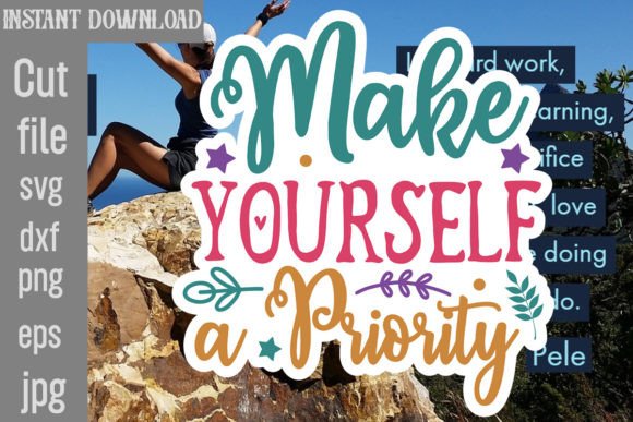 Review: Make Yourself a Priority SVG Cut File for Embroidery