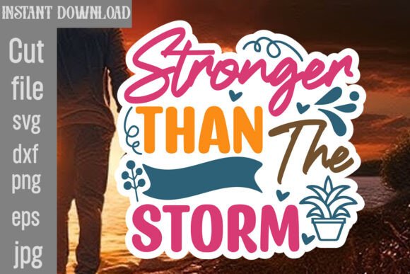 Review: Stronger Than the Storm SVG for Embroidery