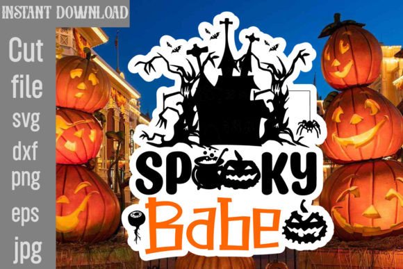 Spooky Babe Sticker SVG Review