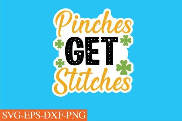 St Patrick's Sticker SVG Design Quotess