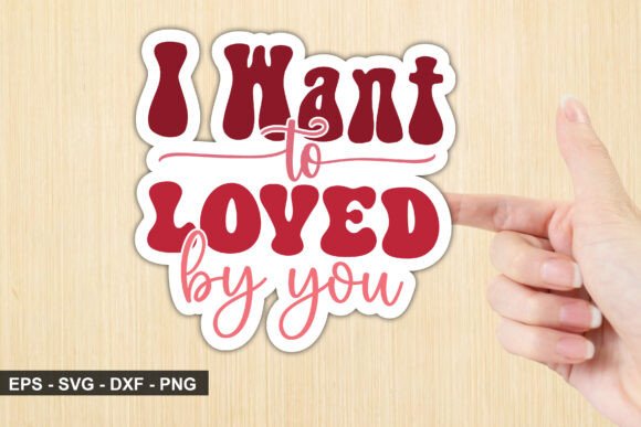 Sticker SVG Design, Valentine Sticker