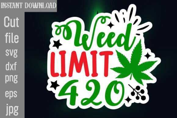 Weed Limit 420 SVG Cut File: A Designer's Review